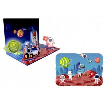 Puzzle 3D din spuma Globo 47 de piese