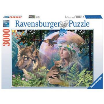 PUZZLE FEMEIA DIN PADURE, 3000 PIESE