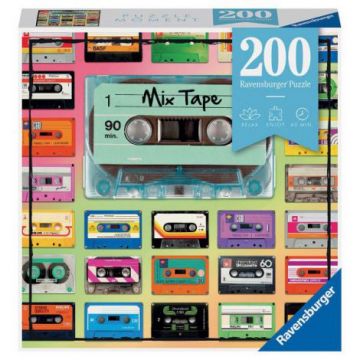 PUZZLE MIX DE CASETE, 200 PIESE