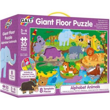 Puzzle podea: alfabetul animalutelor (30 piese) Puzzle podea: alfabetul animalutelor (30 piese)